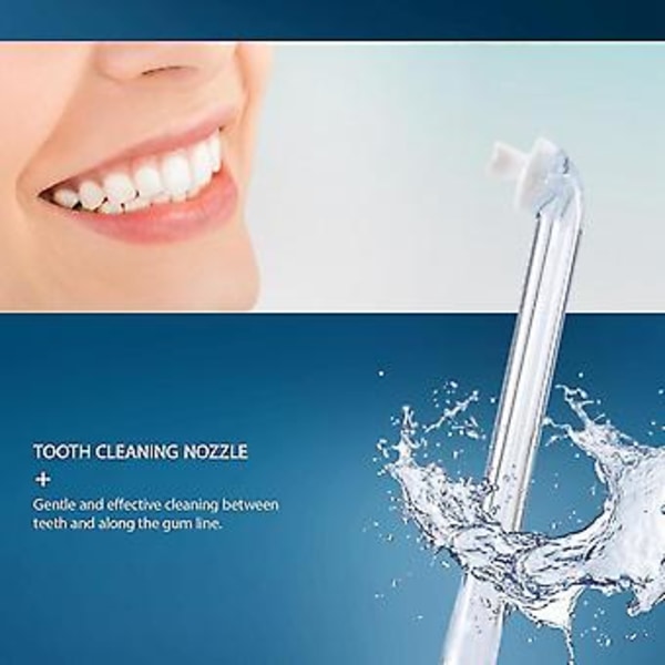 2 st Högkvalitativa Munstycken För Airfloss Hx8331 Hx8332 Hx8340 Hx8341 Hx8381 Hx8401 Oral Irrigator Munstycke