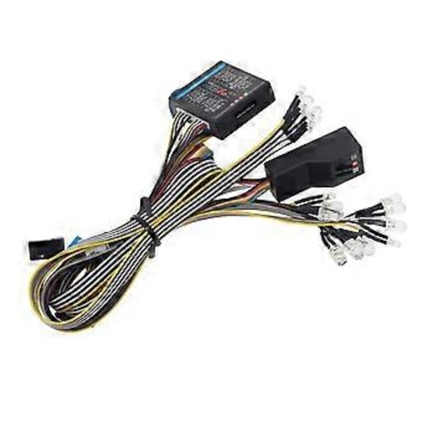 Belysningssystem Kit Simuleringskontroll Ljus Bromsljus RC Bil Ljus Kit för 1/10 1/8 Modell RC Bil Lastbil Uppgraderingsdelar