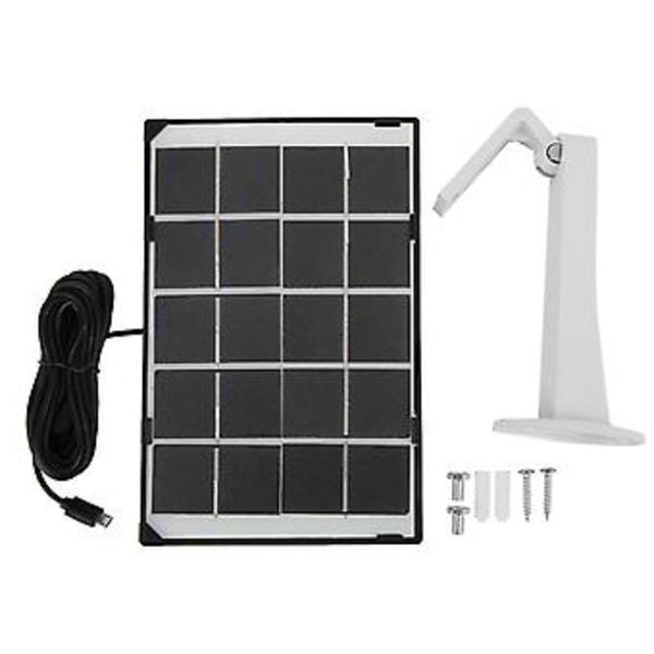 Solcelle, 5V 6W Solpanel Solpanel V Solpanel Hurtig Respons