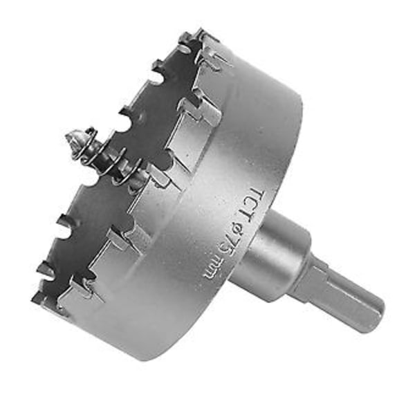 1 st Hålsåg med hårdmetallspets Borr Set För Stål Metall Legering (75mm)