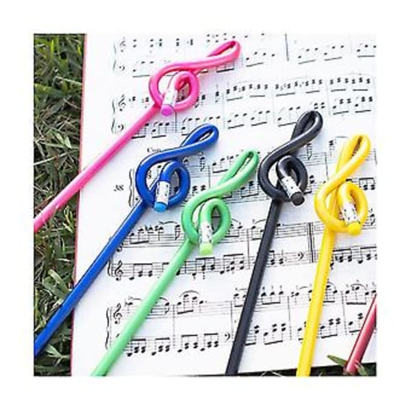 12 kpl Lyijykynät Musiikkilyijykynät Pyyhekumilla Musiikkikynät Diskantti C