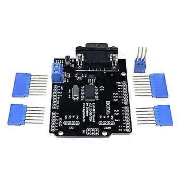 MCP2515 Can Bus Shield Kort SPI Gränssnitt Kontakt Expansionskontrollermodul DC 5V-12V för Seeeduino