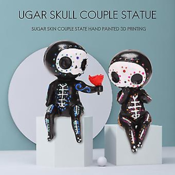 2 stk. Resin Par Statue Kjærlighetsstatue Holding