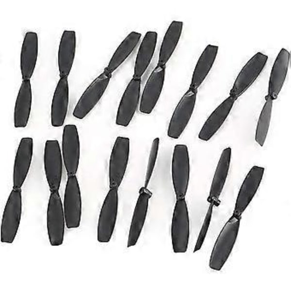 8 Par Cw/ccw Propeller Propellerblad För Rc 60mm Mini Racing Drone Quadcopter Flygplan Uav Reservdelar Tillbehör Komponent Svart