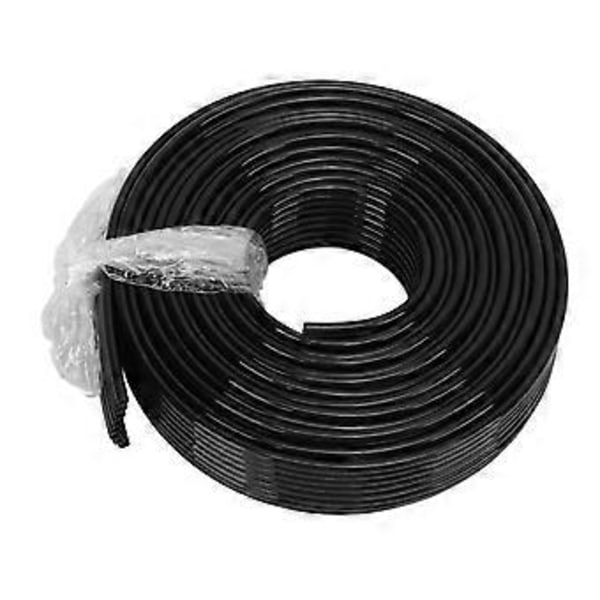 Bläckslang UV-slang Flexibel Slang 3x2mm 8 Rader 3 Meter Längd HTPE för Skrivare Fotomaskin Svart