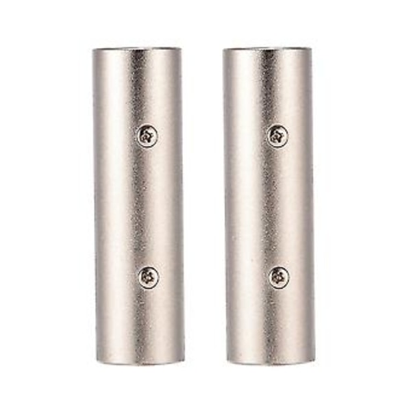 3-pin XLR Hann til Hann Kobling o Adapter Gender Changer for Mikrofon AMP 2STK