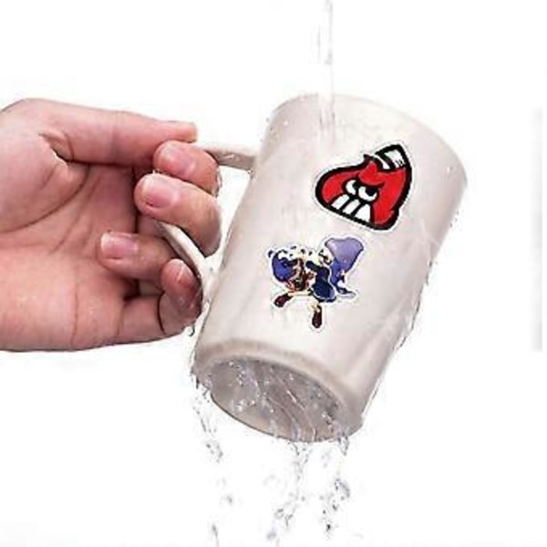 50 stk. Skytespill Splatoon 3 Klistremerker PVC Graffiti Dekor Klistremerker Dekaler For Laptop Koffert