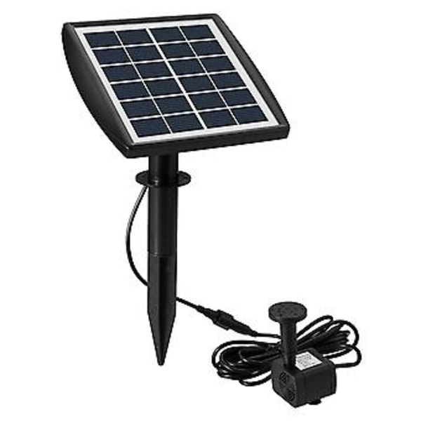 Solar Fontæne Pumpe Til Baghave Pool Fuglebad Solar Ed Fontæne