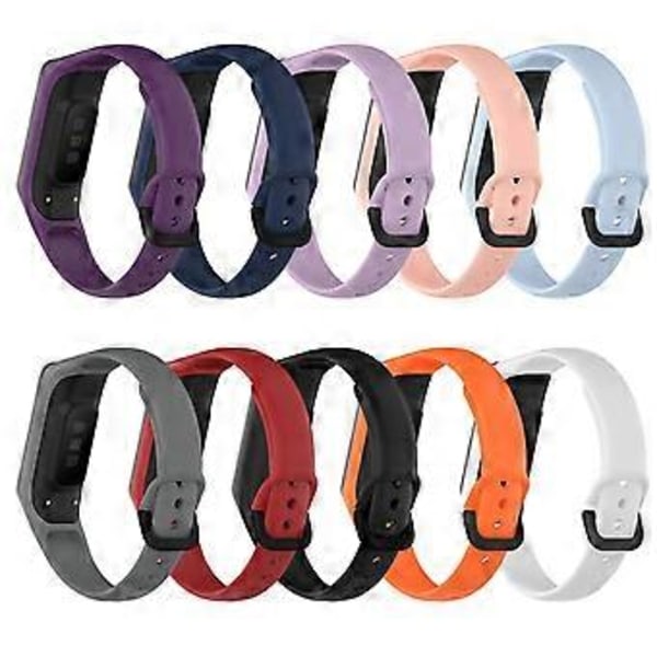 Blødt TPU-armbånd til -Galaxy Fit2 SM R220 ur håndledsrem loop armbånd