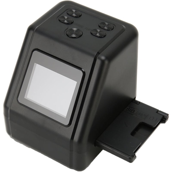 Rubberskin Mini Digital Film og Slideskanner – Konverterer Filmnegativer og Slides til 135, 126, 110, 22 MP JPEG-bilder – 2,0 LCD-skjerm