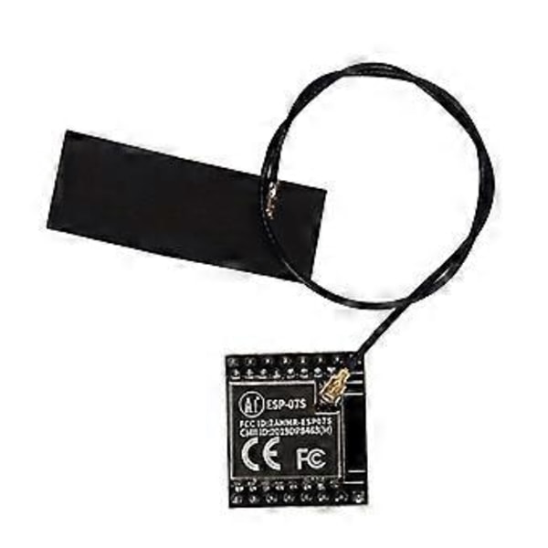 ESP-07S 32-bitars Micro MCUclock Utvecklingskort Wi-Fi MCU Modul med IPEX Antenn Mikrokontroller Trådlös WiFi Modul