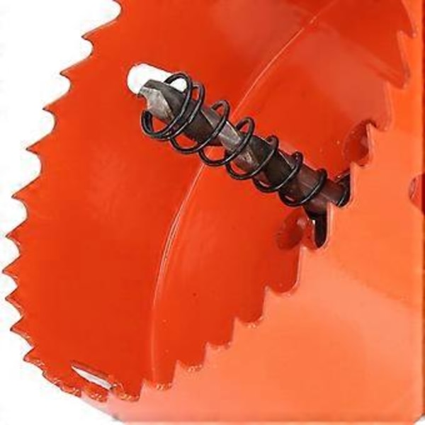 Bimetal Hulsav HSS med Kraftig Dorn til Cornhole Boards Træ PVC Metal Elværktøj Dele 3 25/32in(95mm)
