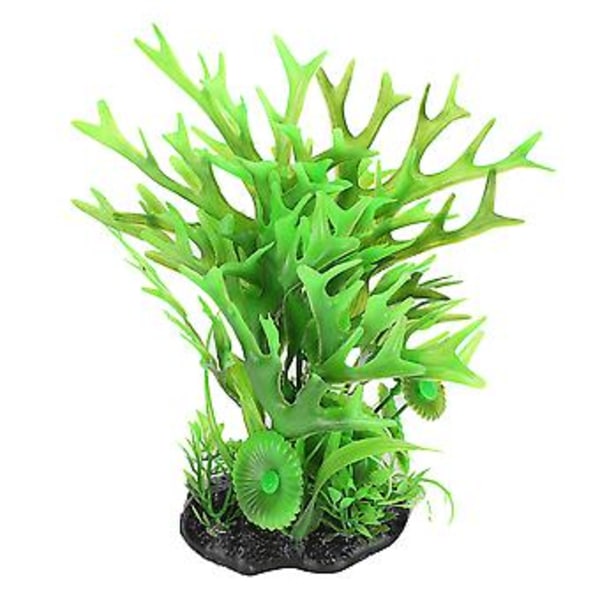 Akvarium Kunstig Simulering Vannplanter for Krypeboks Fisketank Dekor Landskap