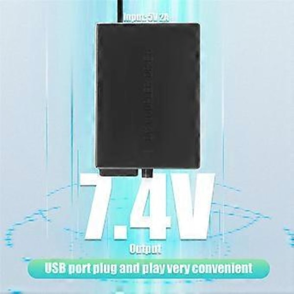 -E8 Dummy Batteri med DC Power Bank USB Adapter Kabel Erstatning for LP-E8 for 550D 600D 650D 700D DSLR Kameraer