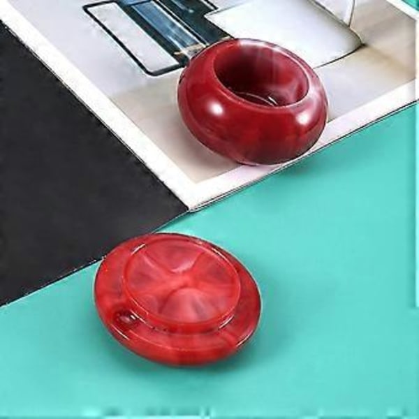 Formlåg til Kunst Epoxy Krukke Pynt Dåse Beholder Håndværk Makeup Diy Gave Med Lille Silikonebeholder Håndlavet Holder 1 stk.-