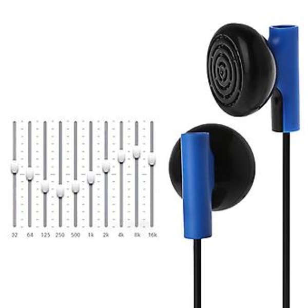 Gamepad Headset med Mikrofon Hörsnäcka för Controller Hörlurar Öronsnäckor