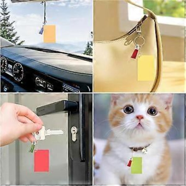 120 kpl Sublimaatio Avaimenperäaihioita Suurpakkaus Suojakalvo Lämmönsiirto Avaimenperäaihioita DIY Käsityöhön