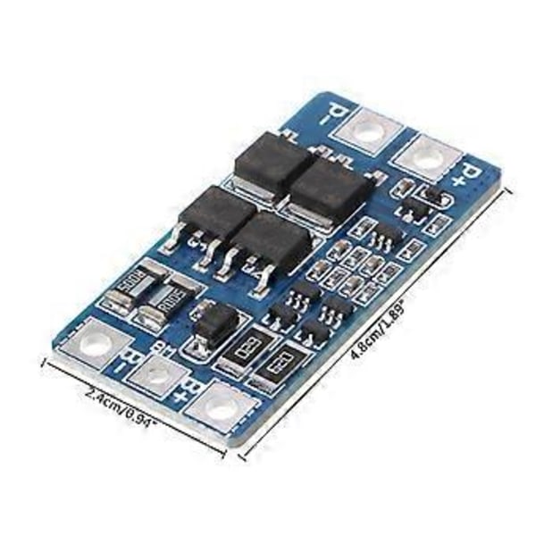 2S 10A 7.4V 18650 Litiumladdare för Skyddskort BMS PCM Modul med Balansering
