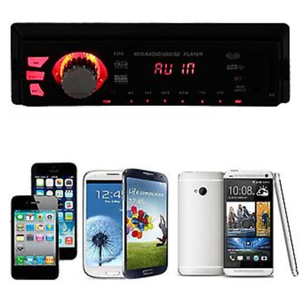 Kannettava Auton Audio Langaton Bluetooth-yhteensopiva Kaiutin Tukee SD/USB/MP3