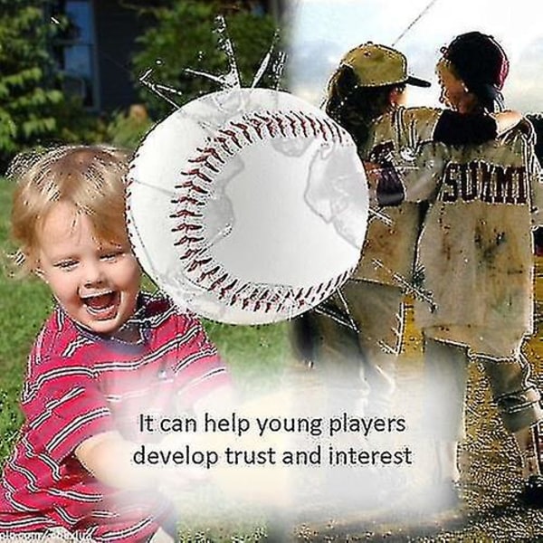 Høykvalitets 9" Pu baseball treningsball - mykt fyll for sikker kamptrening