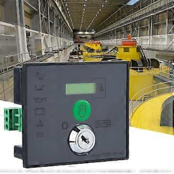DSE702AS Elektronisk Manuell Start Generator Kontrollmodul Kontrollpanel LCD-Display