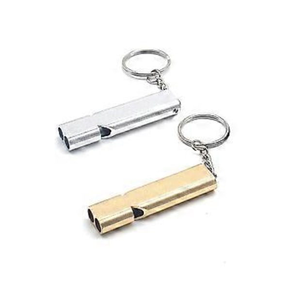 Metallinen selviytymispilli, 2 kpl Superkova 120db hätäpilli alumiinipilli (4-d-w)