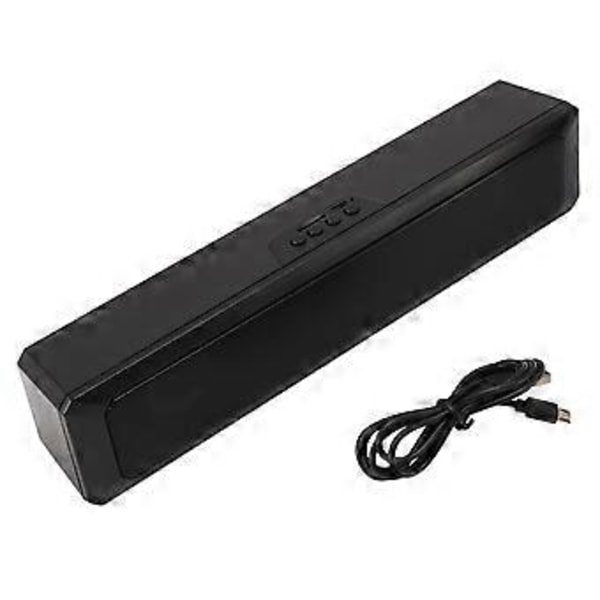 RGB Lång Bar Högtalare Bluetooth USB Strömförsörjning Högtalare Färgljus Högtalare Lämplig för TV Dator Externa Högtalare
