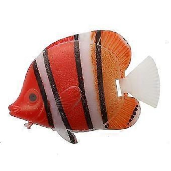 10x Flydende Kunstig Dekoration Fisk Dekoration Dekorativt Akvarium Fisketank Tilbehør