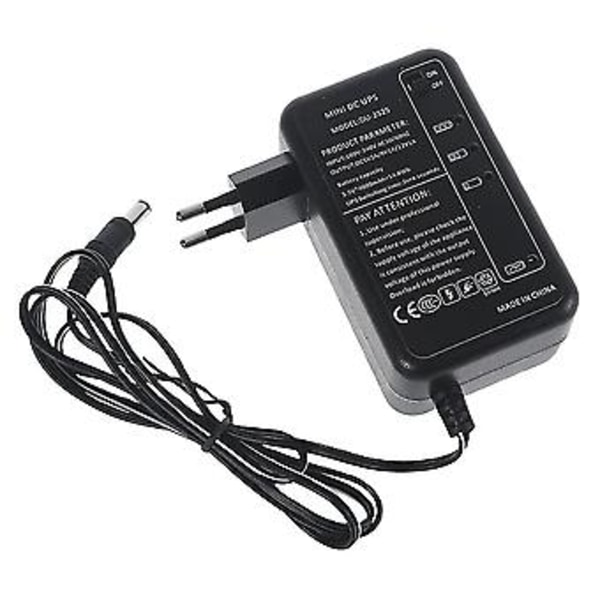 Genopladelig 5000mah 5v 9v 12v Ups Uafbrudt Backup 5.5x2.1mm Output Til Wifi Rout