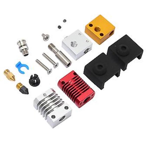 Metall Hot End Kit for Ender Pro, 3D-skriverekstruder Hotend D Skriverekstruder Metall Hotend Kit D Skriverekstruder Hotend Kit Premium Kvalitet