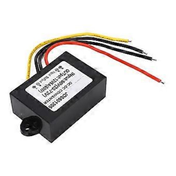 DC till DC-omvandlare Buck Justerbar 60V(20-72V) till 12V 5A PP-skal Epoxiharts Strömförsörjning