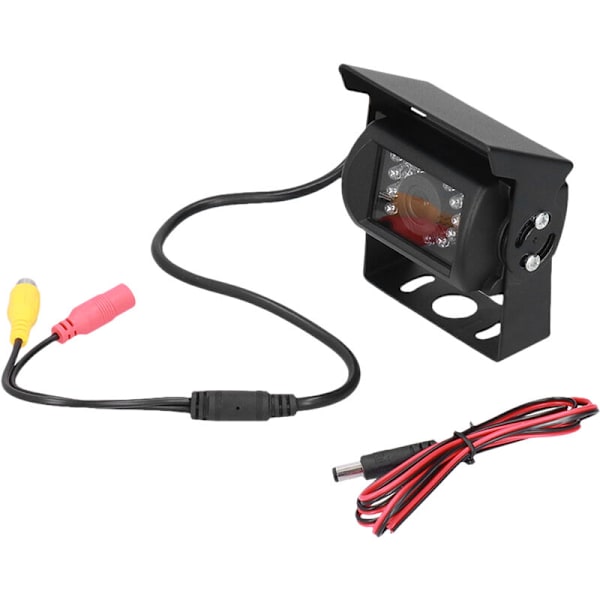 120° 18 LED Bakkamera IP68 Vattentät Nattvision 12V-24V Universell för Bil Lastbil Buss