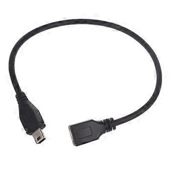 Micro USB Hun til Mini USB Han Opladnings Dataoverførsel Synkroniserings Adapter Kabel til Biloptager Navigator Tilbehør