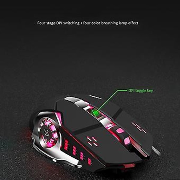 Enhands RGB + Gaming Kit 35 Tangenter LED Vänsterhands Mini Keypad För Mobilspel