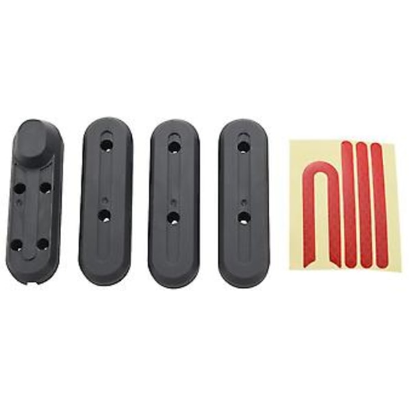 For M365 Elektrisk Smart Scooter Hjulnav Kapsler Beskyttende Skallveske Med Klistremerker Dekaler Skateboard