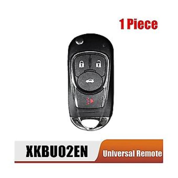 Xkbu02en Universal Trådløs Fjernbetjeningsnøgle Flip 4 Knap Til Stil Til Vvdi Nøgleværktøj