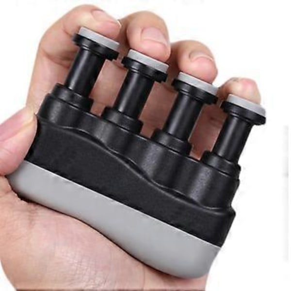 Fingerförstärkare, 4 Spänningsjusterbar Handgreppstränare Ergonomisk Tränare