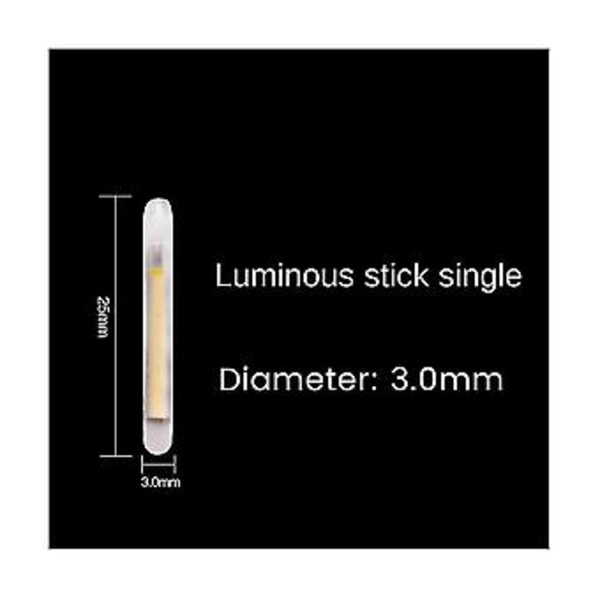 100 stk. Ing Float Stick Fluorescerende Stick Led Fluorescerende Glow Ing Fl
