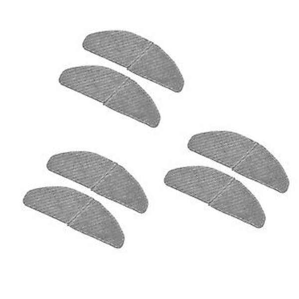 6 stk Robot Støvsuger Mopp For S8+ M7 Pro Feierobot Polyester Swipe Tørk Mopp Klutputer For