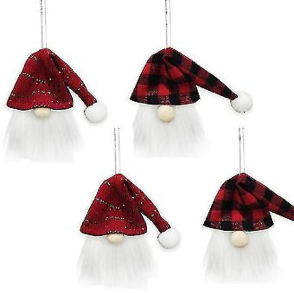 Jul Röd Vinflaskhatt, Jul Vinflaskpåse Jul