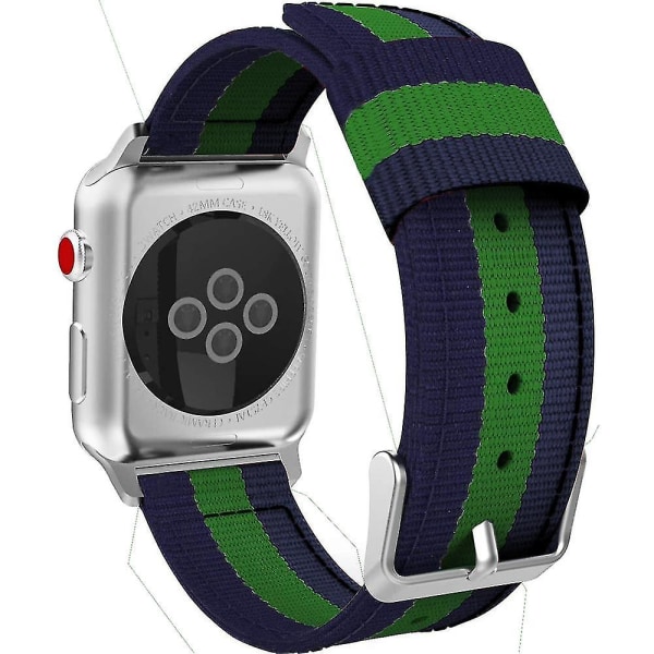 Kompatibel for Apple Watch Band, Fine Woven Nylon Replacement Band
