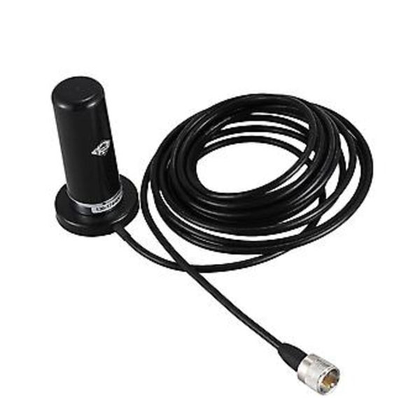 144/435mhz Uhf Vhf Autoradion radiopuhelimen lyhyt antenni magneettijalustalla