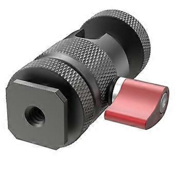 Mini Stativ Kulhuvud Vridbart Kulhuvud 1/4 Tum Avtagbar Blixtskofäste Adapter för DSLR Kamera Monitor Kameradelar