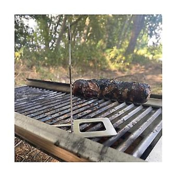 2 stk Grill H Bærbar Grillet Pølseholder For Gutter Jenter Avtakbart Skilt Utendørs