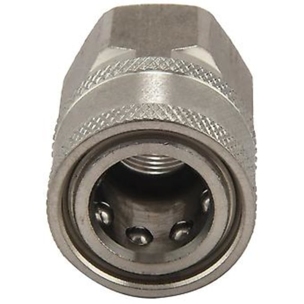 Less Stål Trykadapter Sæt G3/8 Tommer