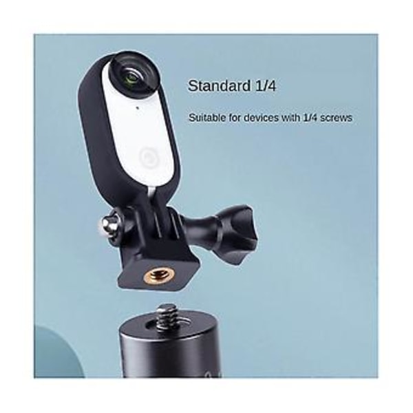 Go2-suojakehyskiinnike 1/4 kierreadapteri Säädettävä jalusta Stabilisaattori 2 in 1 Go2:lle