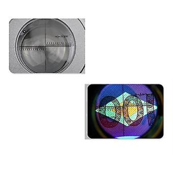 10x Metall HD Förstoringsglas USB Laddning Lupp Förstorare