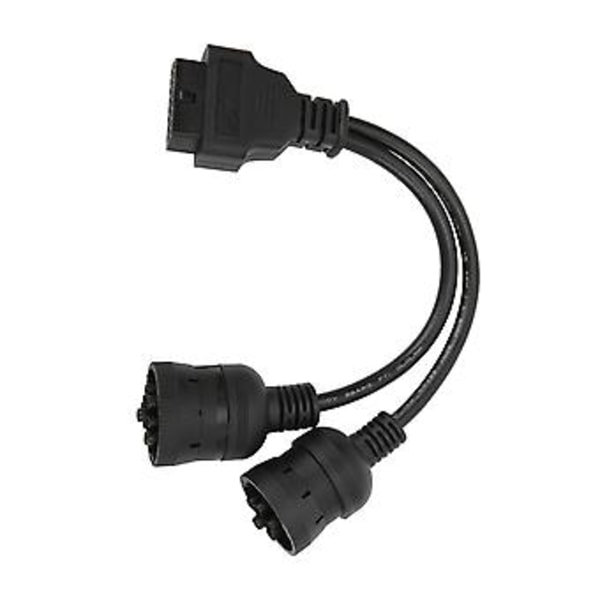 29,5 cm Lastbilsdiagnostik Adapterkabel Hona 16pin OBD2 till 9+6pin Skanneranslutningssladd