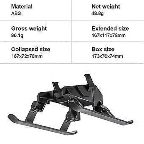 Benstöd Landningsställ Drönartillbehör Ersättning Reparation För DJI FPV Combo