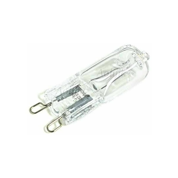 Halogen bulb for G9 oven - Set of 3 G9 25W 230V bulbs, resistant up to 300°C, black and gray